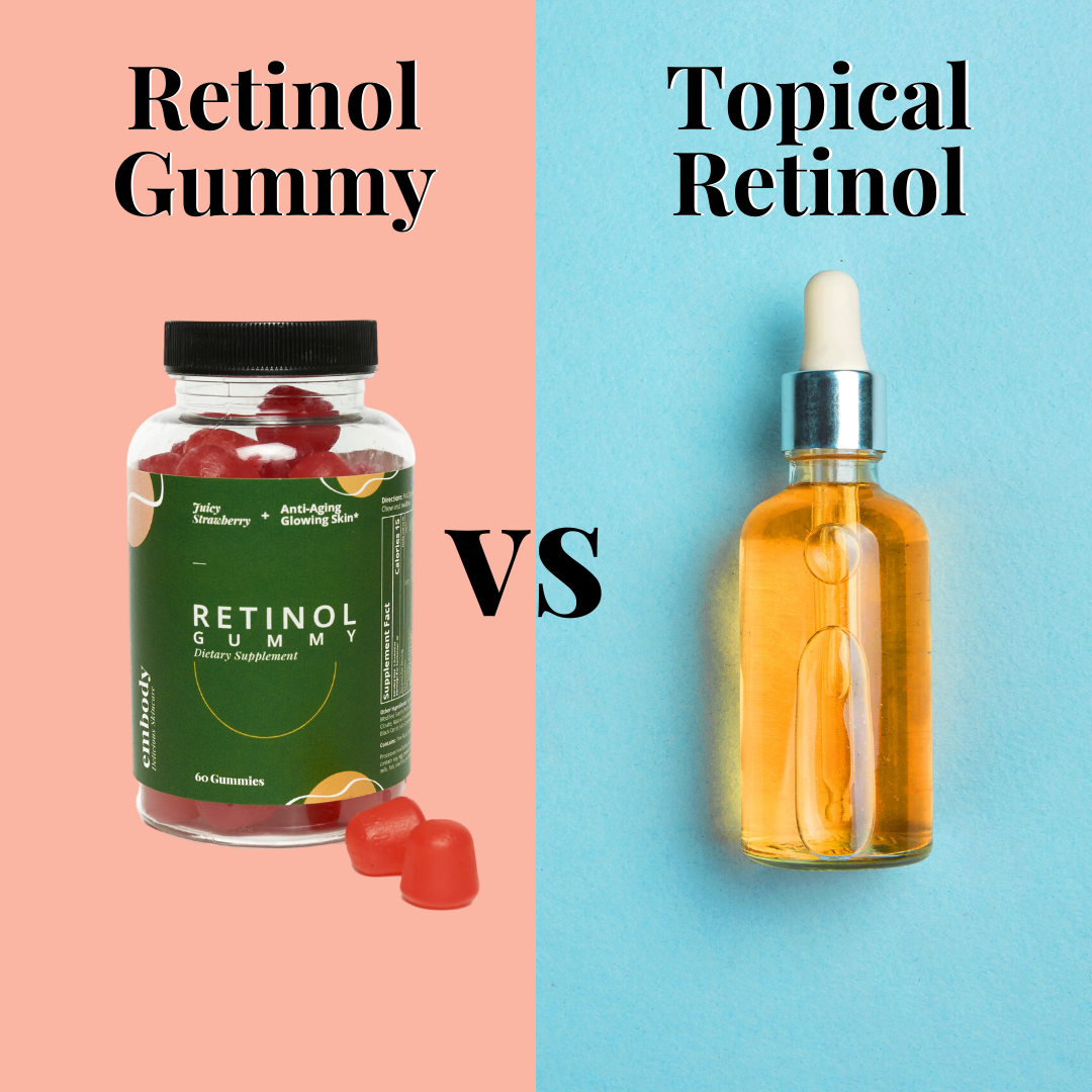 Topical Retinol vs. Retinol Gummy